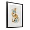 Stupell Industries Watercolor Nursery Bunny Framed Print Under Glass, design by LSR Design Studio